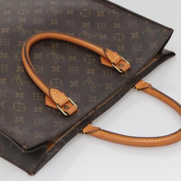 LOUIS VUITTON Monogram Sac Plat Hand Bag M51140 - Picture 6 of 12